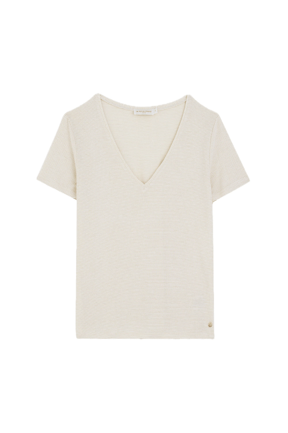 Camiseta La Petite Étoile Kayla Ecru - ECRU