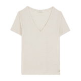 Camiseta La Petite Étoile Kayla Ecru - ECRU