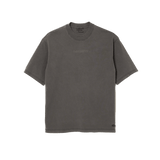 Camiseta Lacoste loose fit de punto de algodón - ECRU