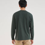 Camiseta Levi's® Garment Dye Darkest Spruce Green - ECRU