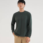 Camiseta Levi's® Garment Dye Darkest Spruce Green - ECRU