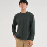 Camiseta Levi's® Garment Dye Darkest Spruce Green - ECRU