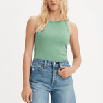 Camiseta Levi's® Sin Mangas Dreamy Beryl Green - ECRU