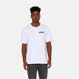 Camiseta Levi's® Stairstep Logo White - ECRU