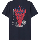 Camiseta Libertine Libertine Beat Grape - ECRU