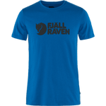 Camiseta Logo Fjällräven Alpine Blue - ECRU