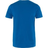 Camiseta Logo Fjällräven Alpine Blue - ECRU