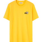 Camiseta Loreak Mendian Marga Fine Yellow - ECRU