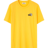 Camiseta Loreak Mendian Marga Fine Yellow - ECRU