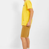 Camiseta Loreak Mendian Marga Fine Yellow - ECRU