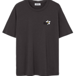 Camiseta Loreak Mendian TS Marga Fine Dark Chocolate - ECRU