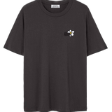 Camiseta Loreak Mendian TS Marga Fine Dark Chocolate - ECRU