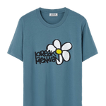 Camiseta Loreak Mendian TS Margarita - ECRU