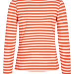 Camiseta Nümph Dizzy Red Orange - ECRU