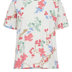 Camiseta Nümph Nubriony Bright White - ECRU