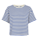 Camiseta Nümph Nuhuba Dazzling Blue - ECRU