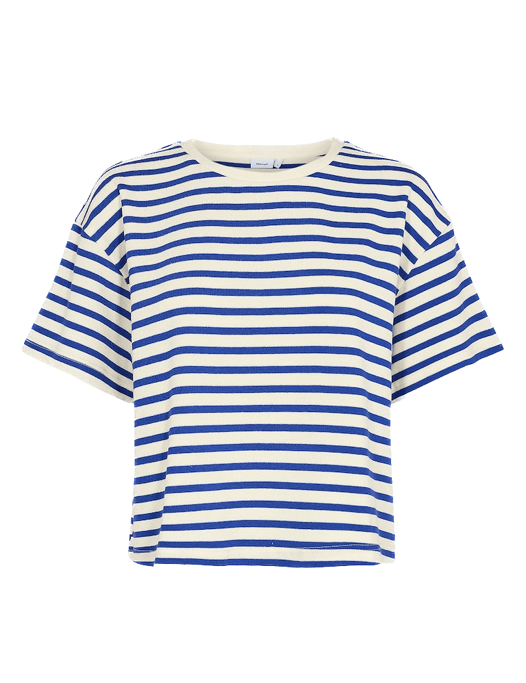 Camiseta Nümph Nuhuba Dazzling Blue - ECRU