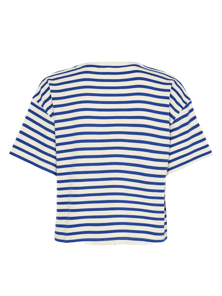 Camiseta Nümph Nuhuba Dazzling Blue - ECRU