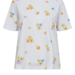 Camiseta Nümph Nulia Bright White - ECRU