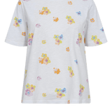 Camiseta Nümph Nulia Bright White - ECRU