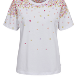 Camiseta Nümph Nuluna Bright White - ECRU