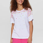 Camiseta Nümph Nuluna Bright White - ECRU