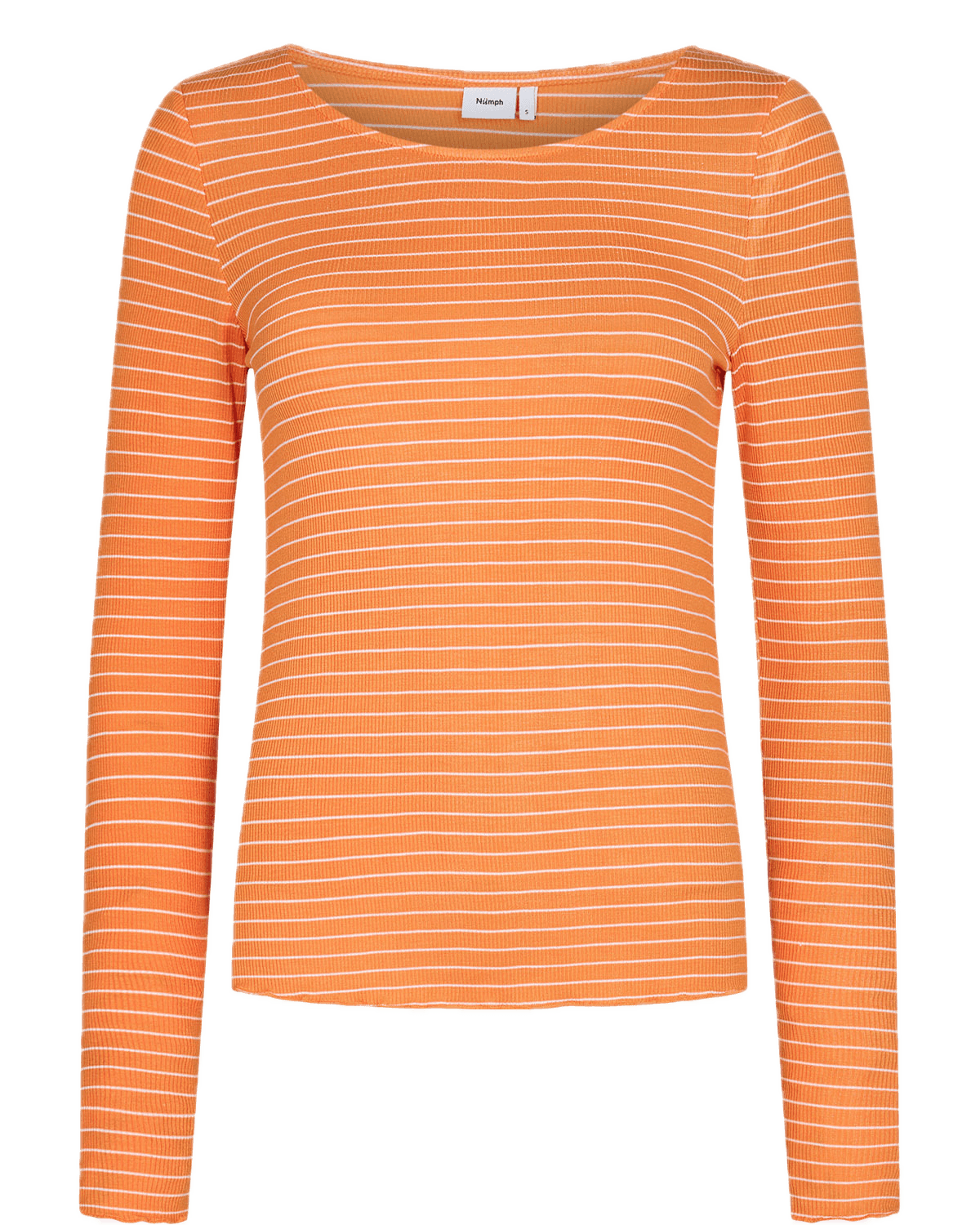 Camiseta Nümph Villa Tangerine - ECRU