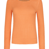 Camiseta Nümph Villa Tangerine - ECRU