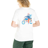 Camiseta Olow Unisex Moto Trip - ECRU