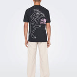 Camiseta Only & Sons Pink Panther Dark Navy - ECRU