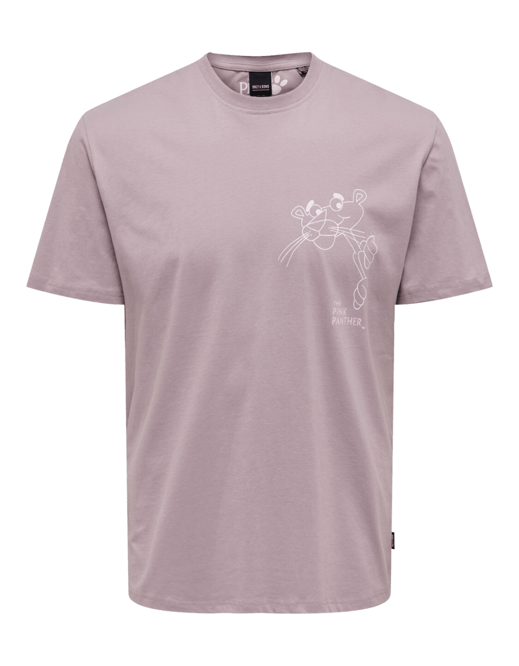 Camiseta Only & Sons Pink Panther Nirvana - ECRU