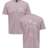 Camiseta Only & Sons Pink Panther Nirvana - ECRU