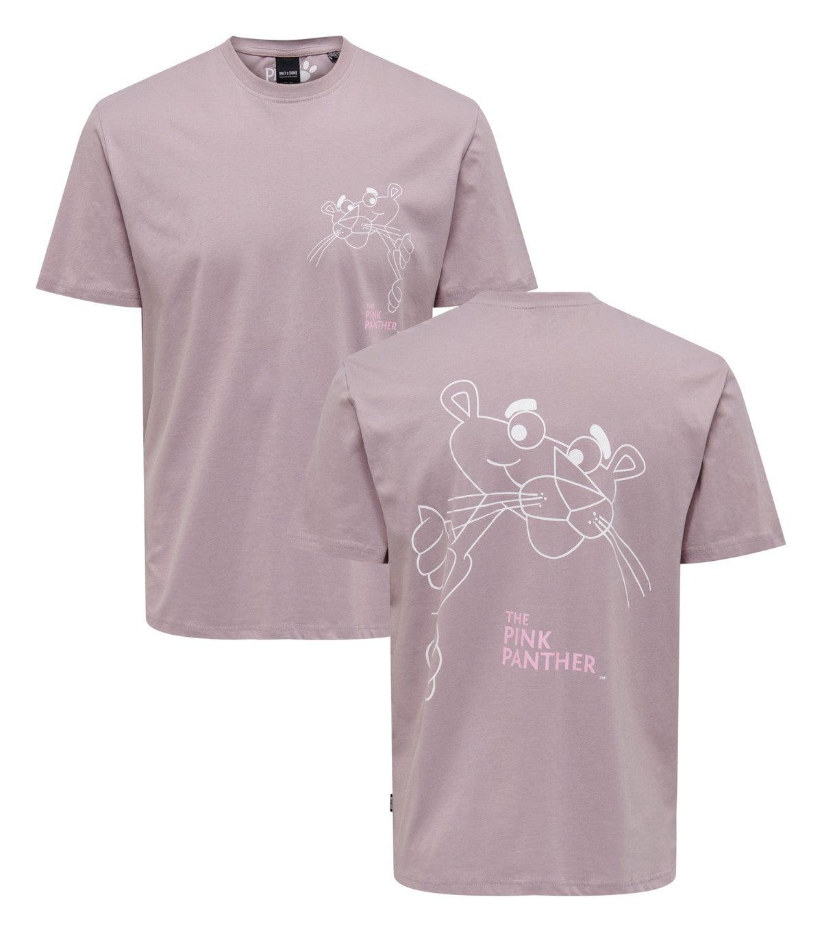 Camiseta Only & Sons Pink Panther Nirvana - ECRU