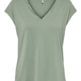 Camiseta ONLY Free Lily Pad - ECRU