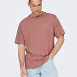 Camiseta Only&Sons Mace Burlwood - ECRU