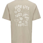 Camiseta Only&Sons Mace Silver Lining - ECRU