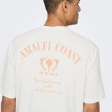 Camiseta Only&Sons Milo Amalfi Coast - ECRU