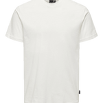 Camiseta Only&Sons Motob Life White - ECRU