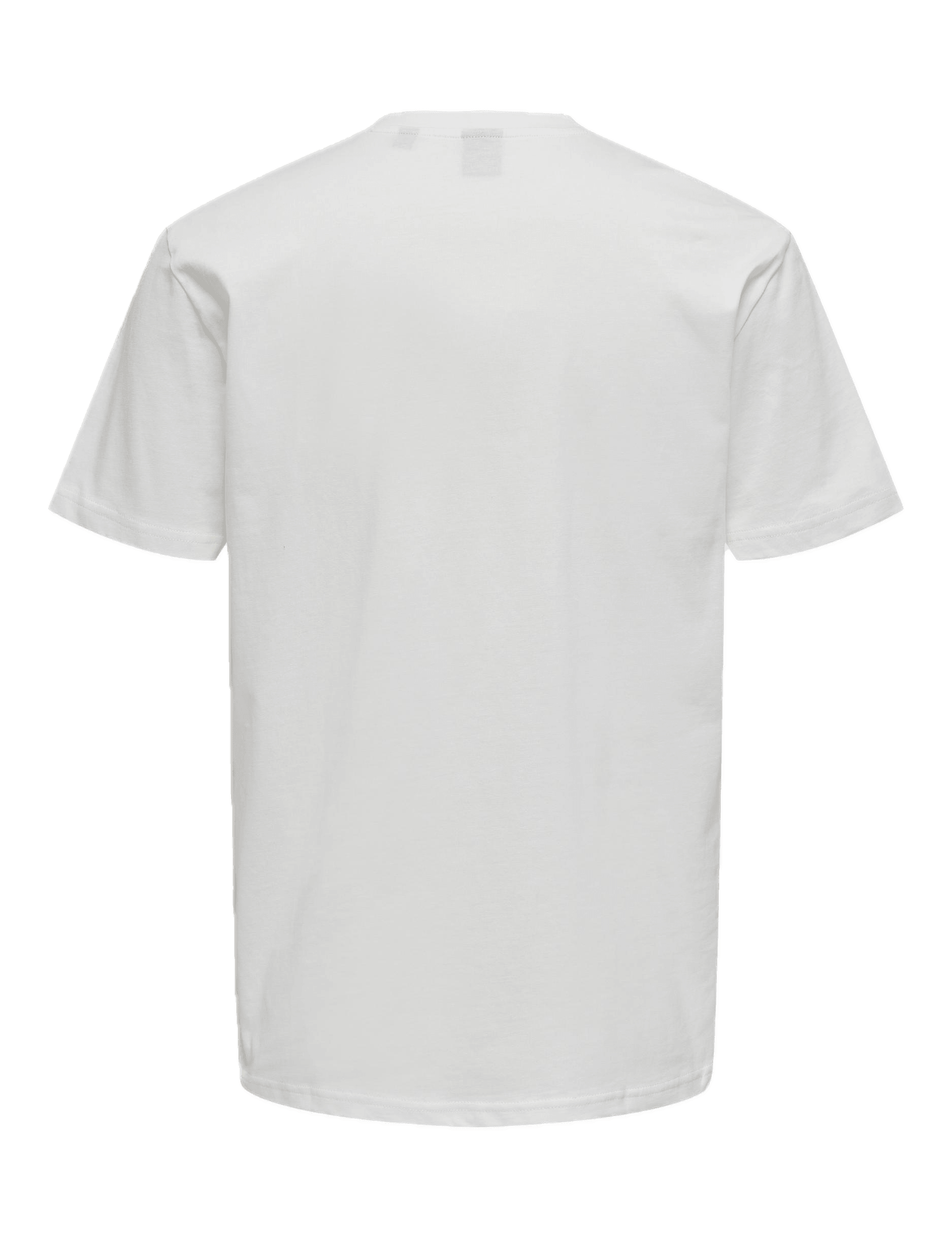 Camiseta Only&Sons Ole Gear Cloud Dancer - ECRU