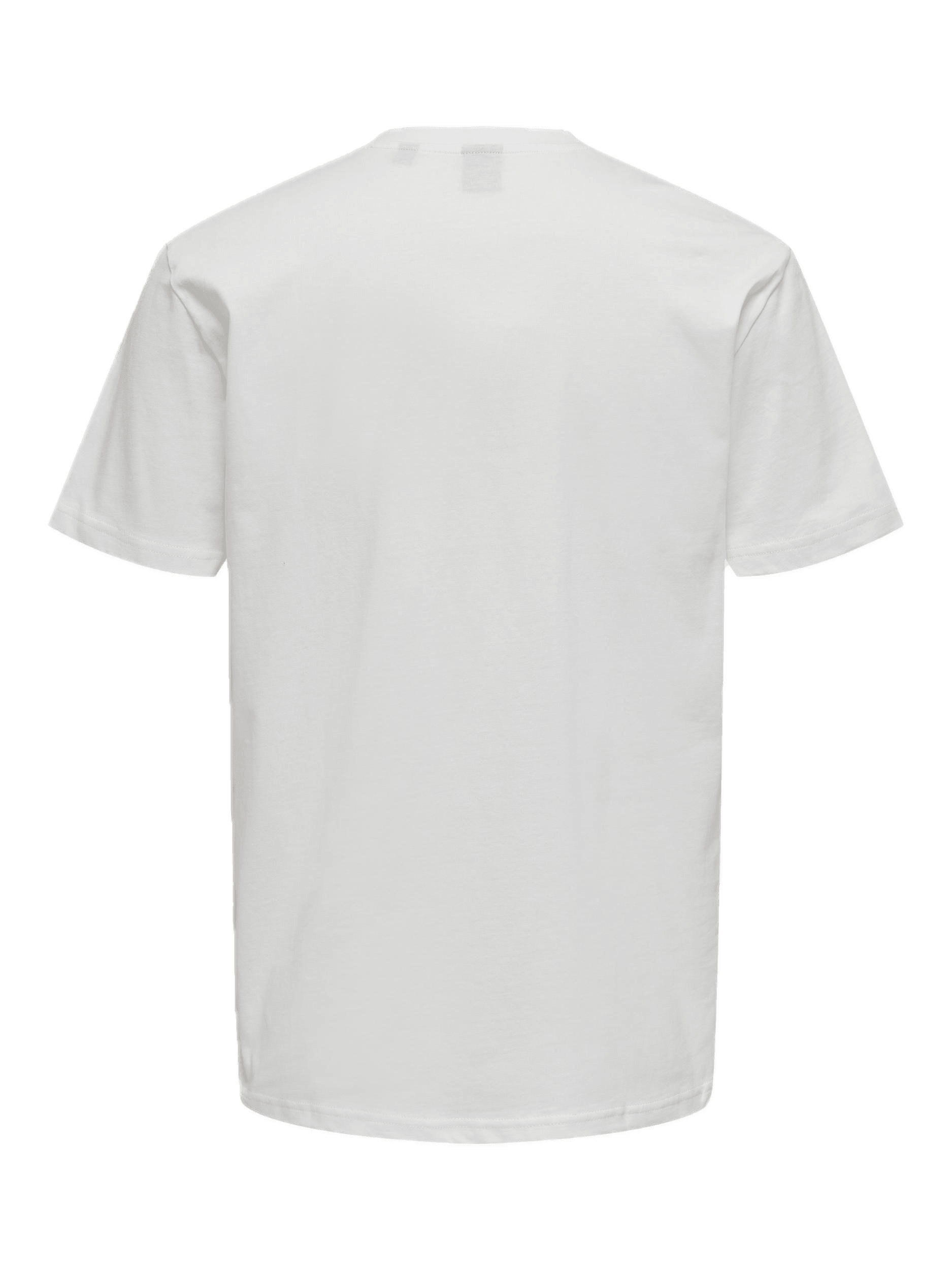 Camiseta Only&Sons Ole Gear Cloud Dancer - ECRU