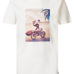 Camiseta Petrol Industries Highswide - ECRU