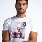 Camiseta Petrol Industries Highswide - ECRU