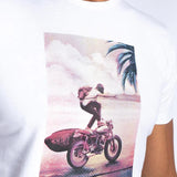 Camiseta Petrol Industries Highswide - ECRU