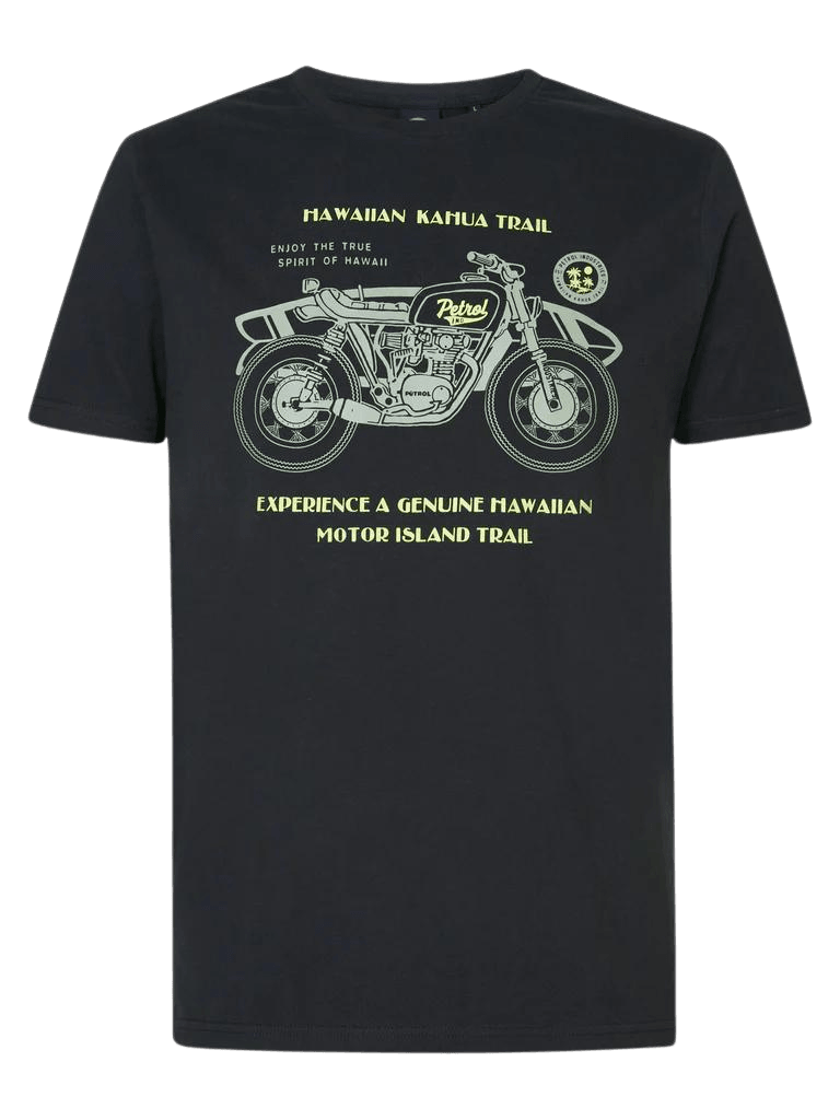 Camiseta Petrol Industries Lagoonize - ECRU