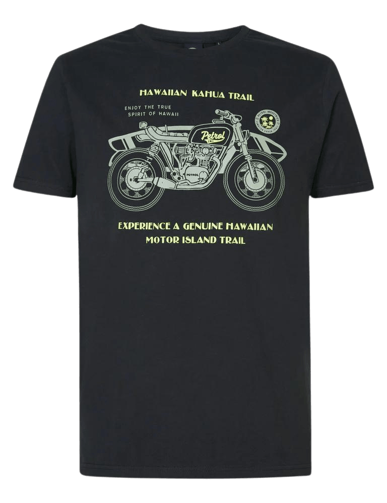 Camiseta Petrol Industries Lagoonize - ECRU