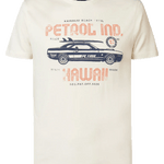 Camiseta Petrol Industries Stroll - ECRU