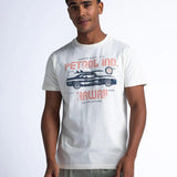 Camiseta Petrol Industries Stroll - ECRU