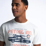 Camiseta Petrol Industries Stroll - ECRU