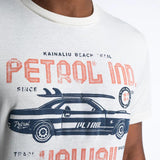 Camiseta Petrol Industries Stroll - ECRU