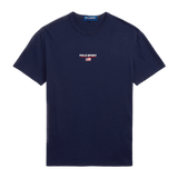 Camiseta Polo Ralph Lauren Classic Fit de punto Polo Sport Azul - ECRU